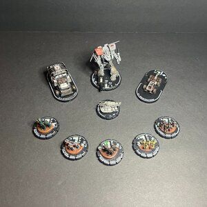 Vintage 2002 Lot of 9 Wizkids MechWarrior Spider, M.A.S.H., Shandra, Purifier..